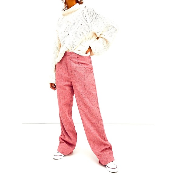 NWT Free People Selina Tweed Trouser
